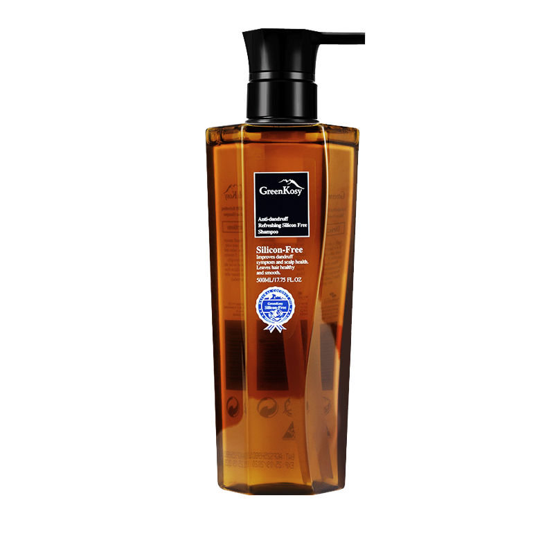 绿色溪谷椰油洗发水 椰油清爽去屑洗发液500ml