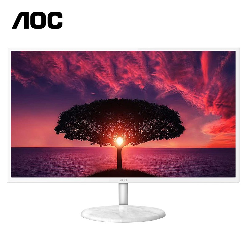 AOC 31.5英寸 IPS广视角 2K高清 75Hz HDR Mode 低蓝光不闪 珍珠白色 时尚高亮底座 液晶电脑显示器 Q32N2S