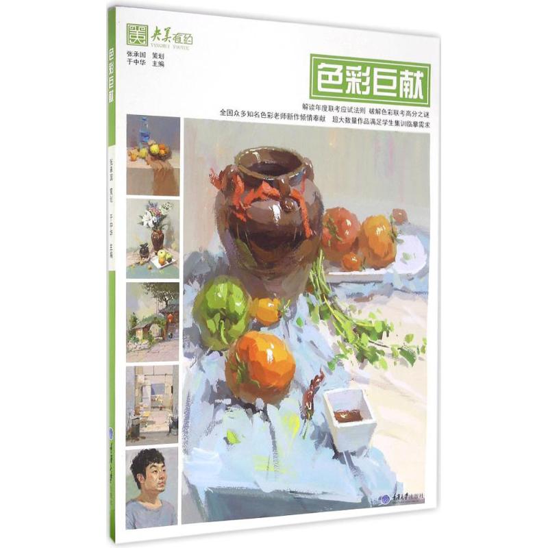 色彩巨献 于中华 主编 书籍