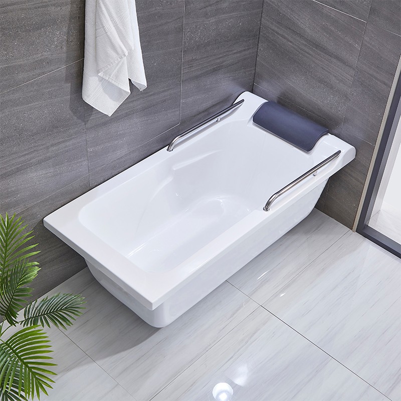 hkqh家用亚克力老人浴缸 白色空缸(不含龙头) 1.2米