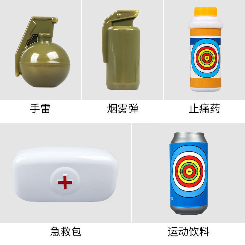 儿童吃鸡玩具全套绝地求生三级头盔吃鸡周边装备男孩游戏和平精英 五