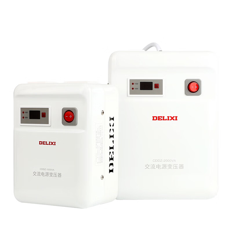德力西电气cddz-500w1000w1500w家用变压器220v转110v 100v电器电源