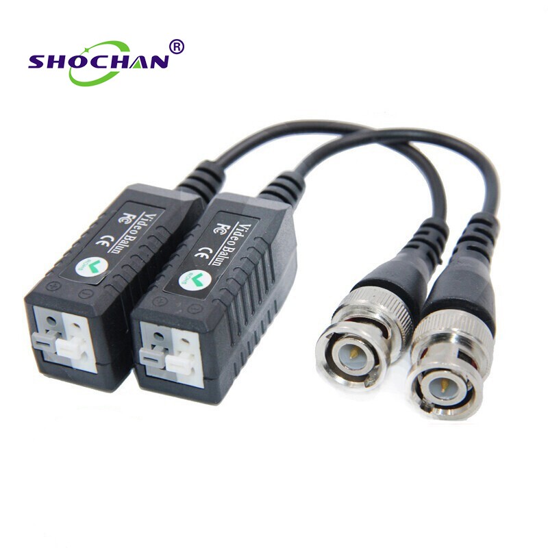 首千（SHOCHAN） 首千  监控高清模拟双绞线传输器无源网线 BNC接头卡线式视频转换器 1个装 SQ-LM801