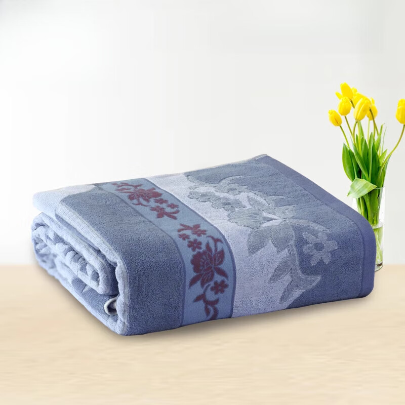 山头林村毛巾被老式毛巾被纯棉夏季洗澡加厚提花毛巾毯全棉80年代怀旧