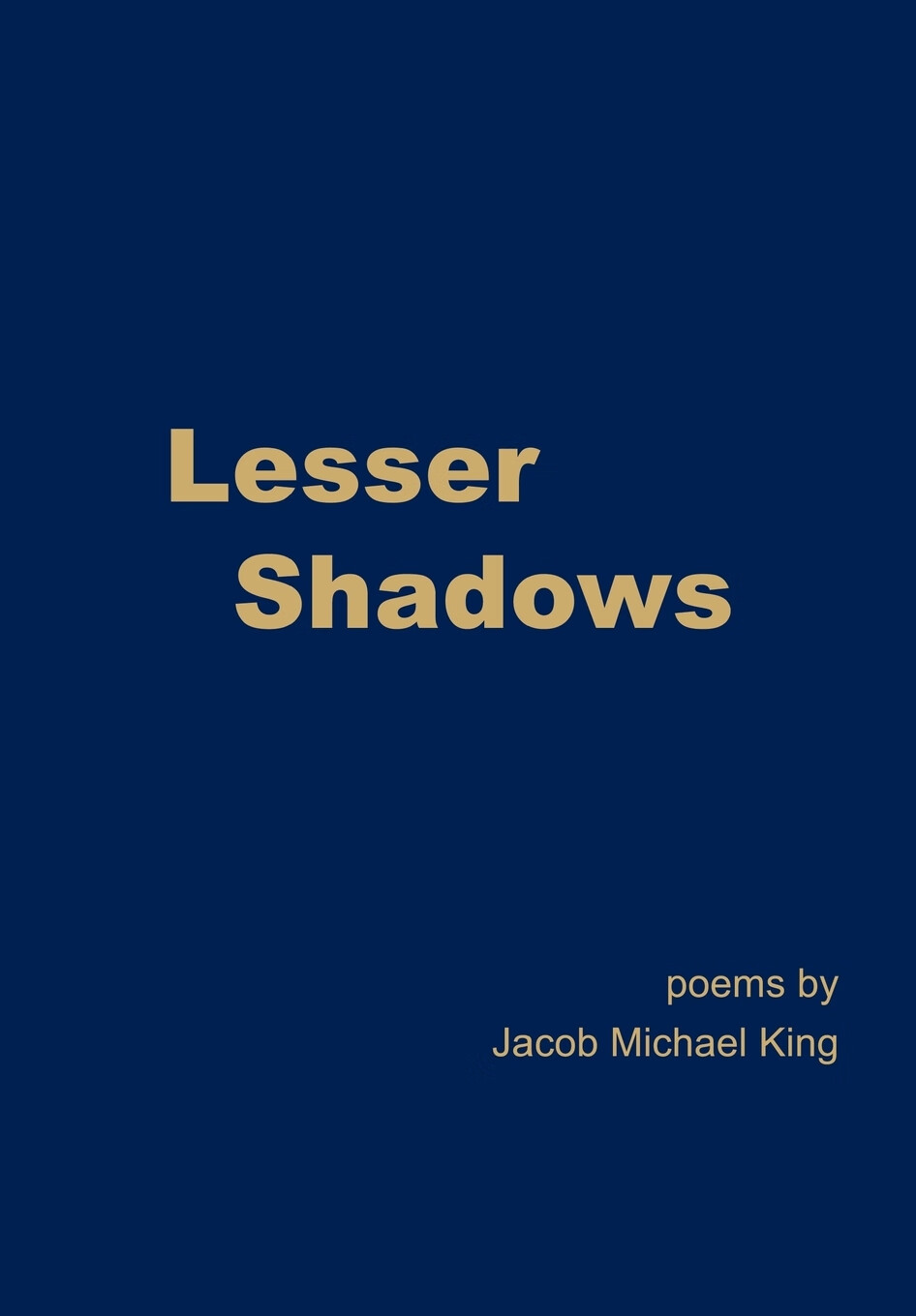 【预售 按需印刷】lesser shadows