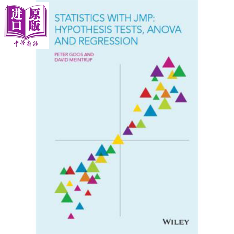 jmp统计学 假设检验,方差分析与回归 statistics with jmp 英文原版