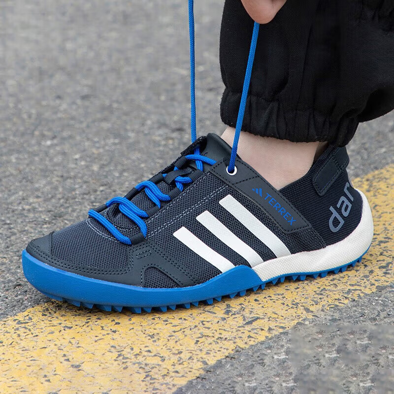 阿迪达斯(adidas)溯溪鞋男鞋 夏季新款运动鞋轻便爬山休闲鞋透气跑步