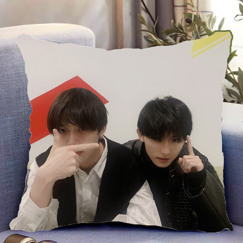 智宙祺鑫cp马嘉祺丁程鑫抱枕时代少年团周边靠垫靠枕带枕芯可定制礼物