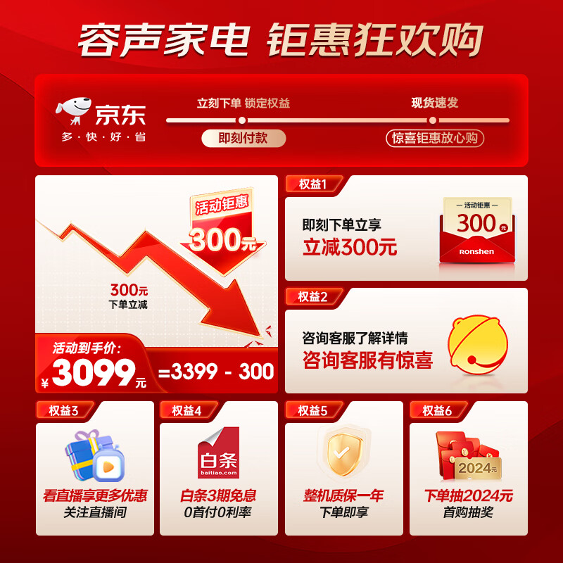 容声（Ronshen）【501升级款】513升四开多门十字双对开门电冰箱家用一级能效变频双循环风冷无霜BCD-513WD12FPA