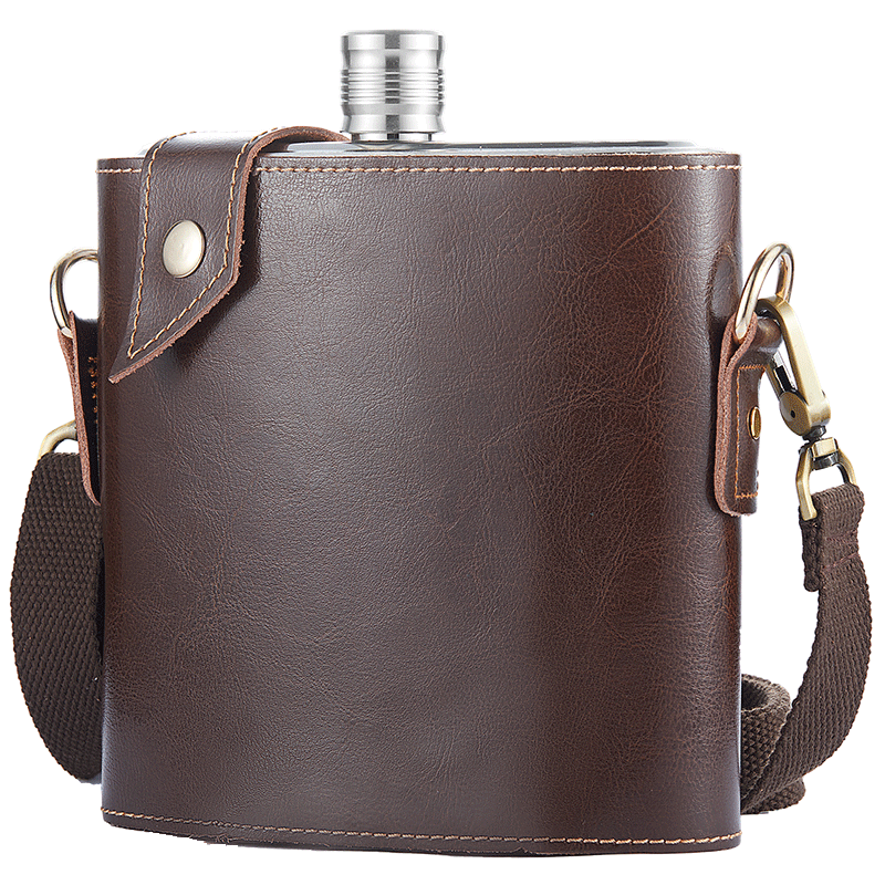 斯涅克酒壺316不銹鋼隨身便攜1一斤裝白酒酒瓶空瓶家用金屬車(chē)載