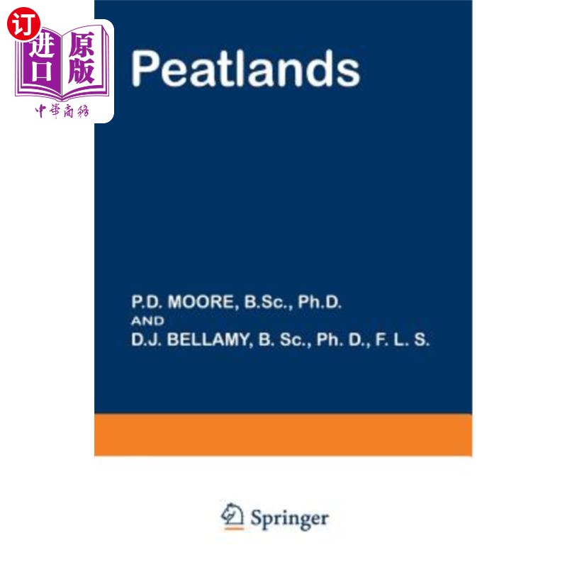 海外直订peatlands 泥炭地