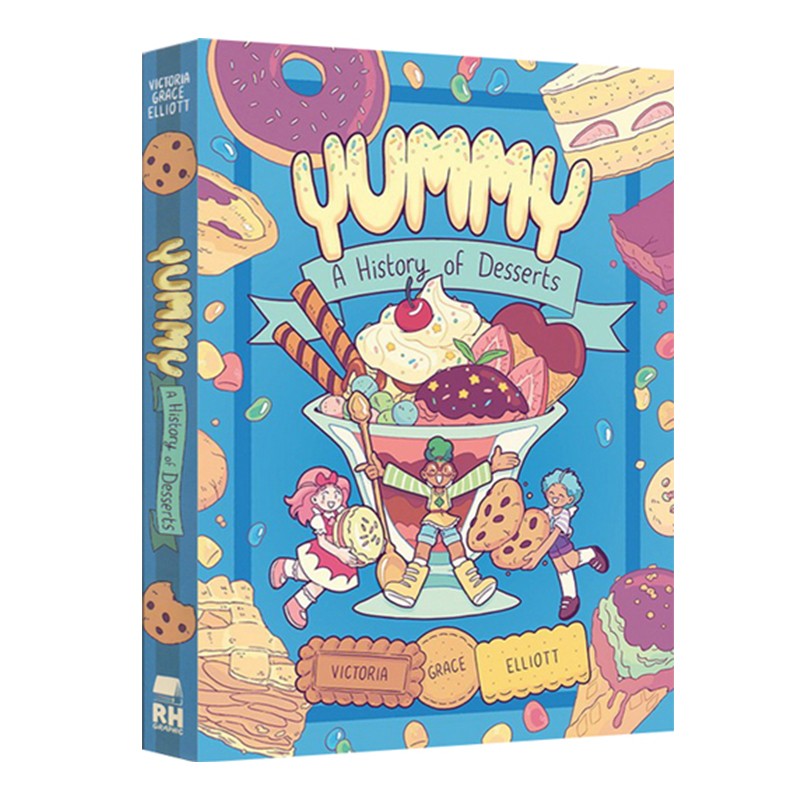 预售 英文原版 yummy a history of desserts 点心甜品美食绘本 少儿