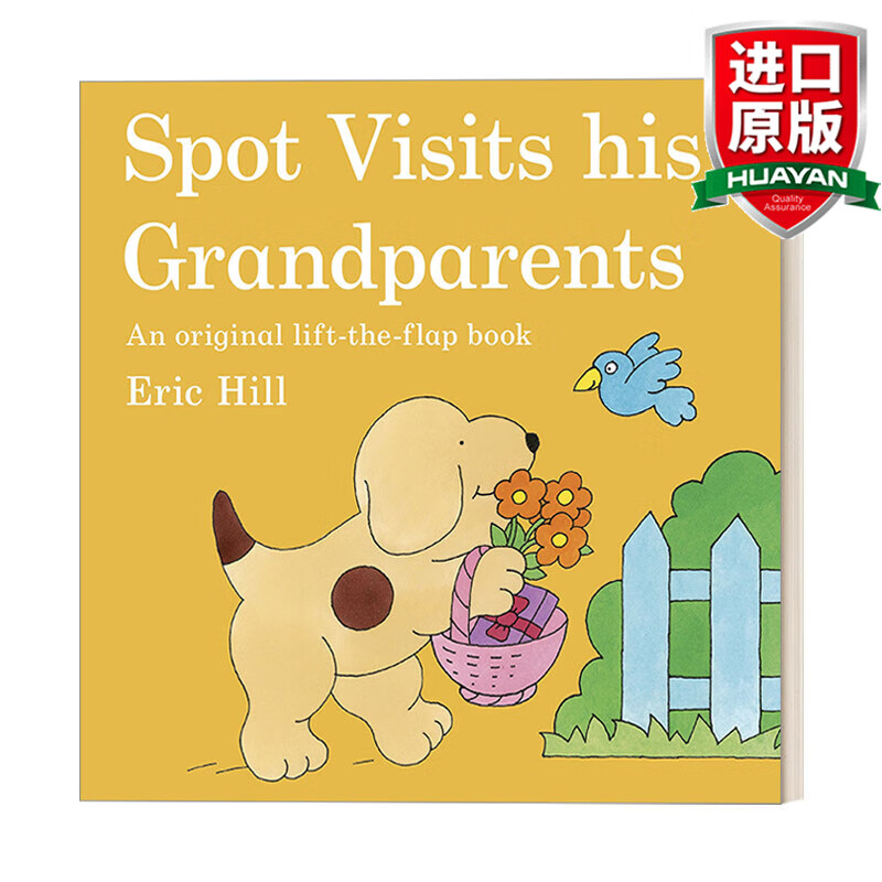 grandparents 英文原版 小玻看望爷爷奶奶 平装绘本 英文版 进口英语