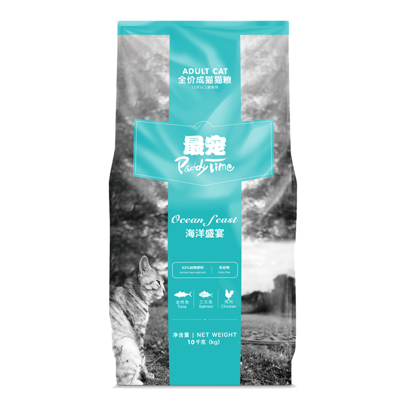 ��裨Paddy Time��è���޹�ȫ�۳�è��10kg������� ������ʳӪ��������ë������ 173Ԫ