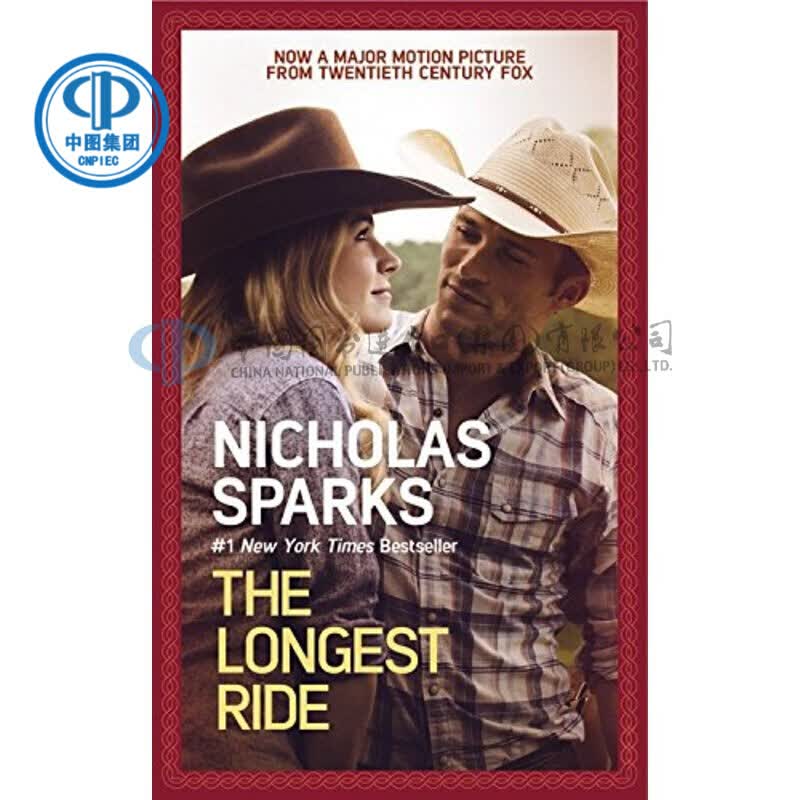 预售 漫长的旅程 英文原版 The Longest Ride MTI  ISBN: