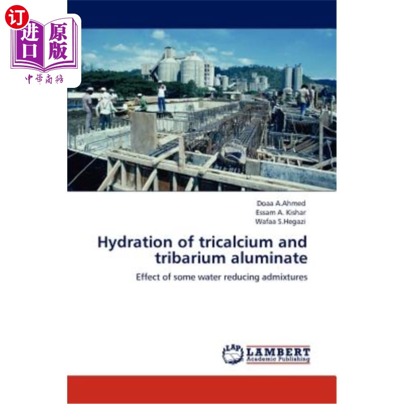 海外直订hydration of tricalcium and tribarium aluminate 铝酸三钙