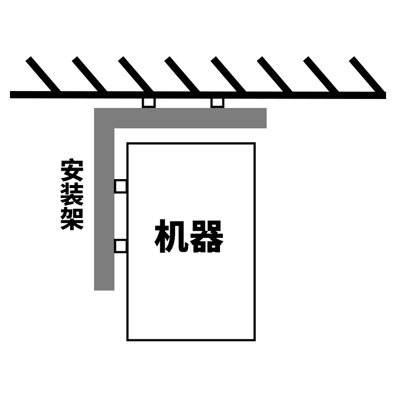 ceneuln l型安装架 l型安装架