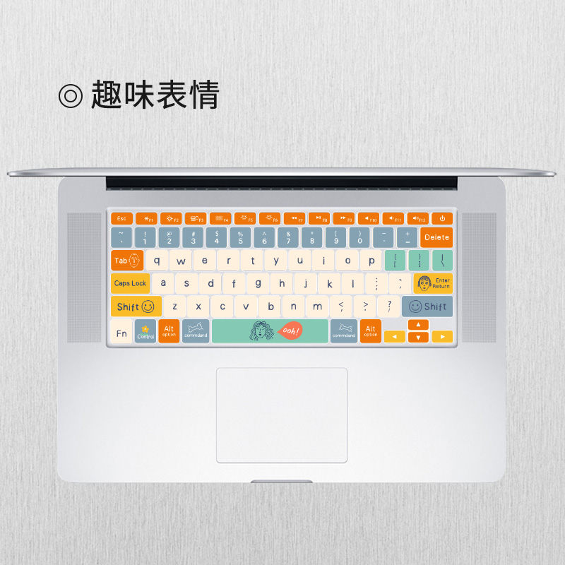 顽本苹果笔记本电脑配件键盘保护膜macbook创意装饰贴纸ins macbook