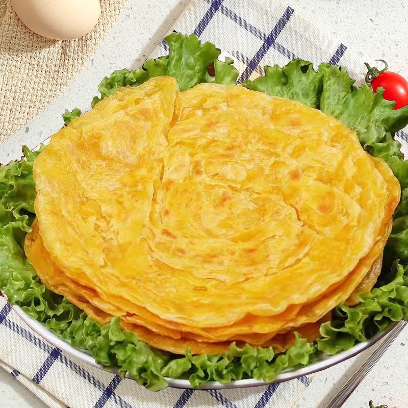 大黄米手抓饼家庭装原味50片多规格葱油饼可选生鲜面点早餐面饼皮速冻