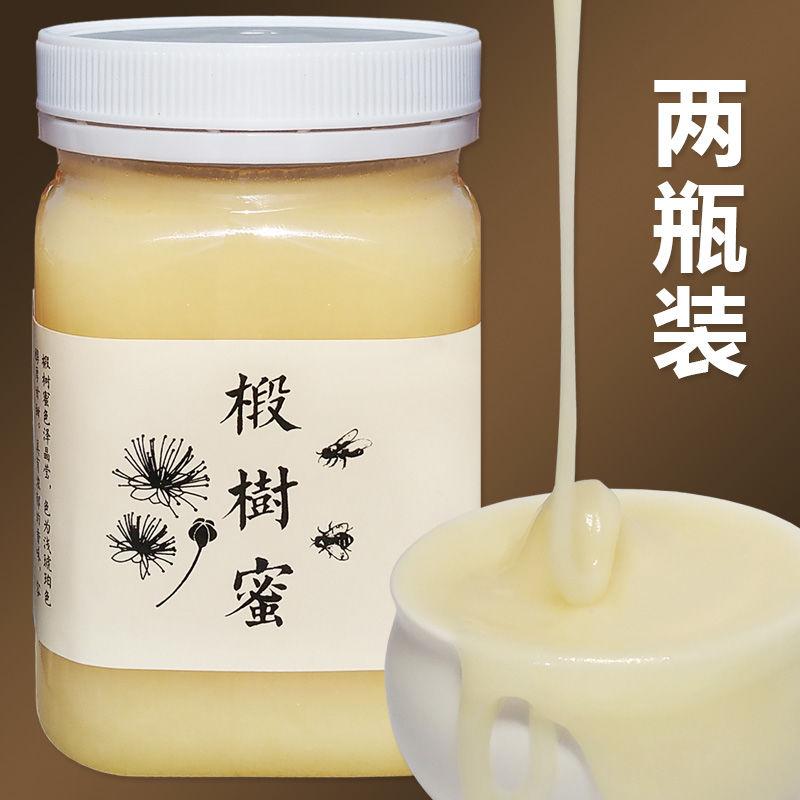 野天然结晶土蜂蜜长白山椴树蜜雪蜜白蜜500g 椴树雪蜜(结晶)4斤