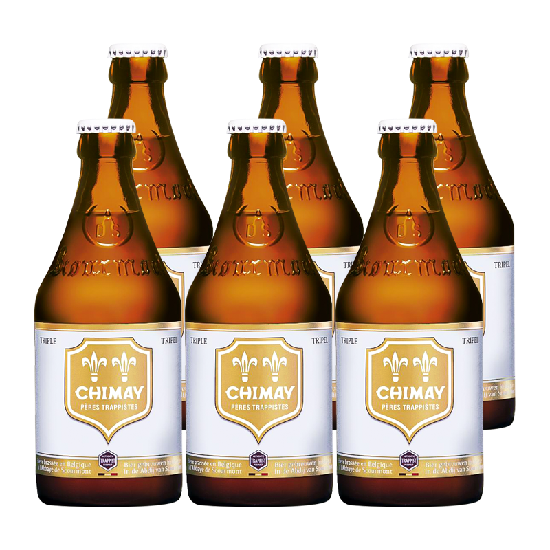 蓝帽红帽金帽白帽绿帽 精酿 智美白帽啤酒330ml* 1l 6瓶