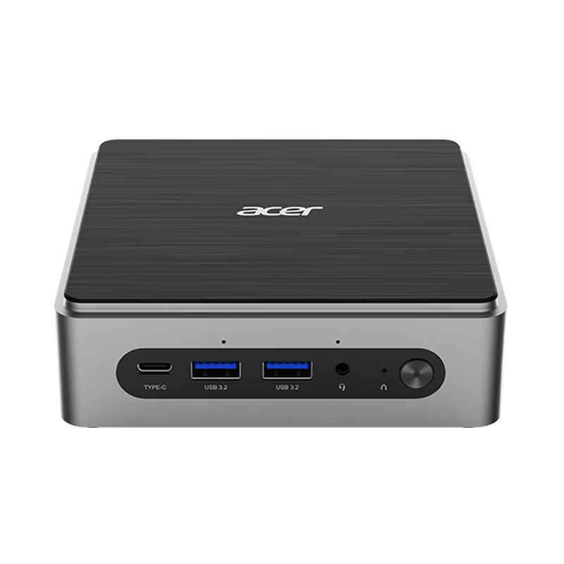 宏碁(Acer)8核i5-1240P口袋迷你主机办公游戏家用mini小主机台式机电脑 4K迷你主机 【四核N100】8G/256G 迷你便携