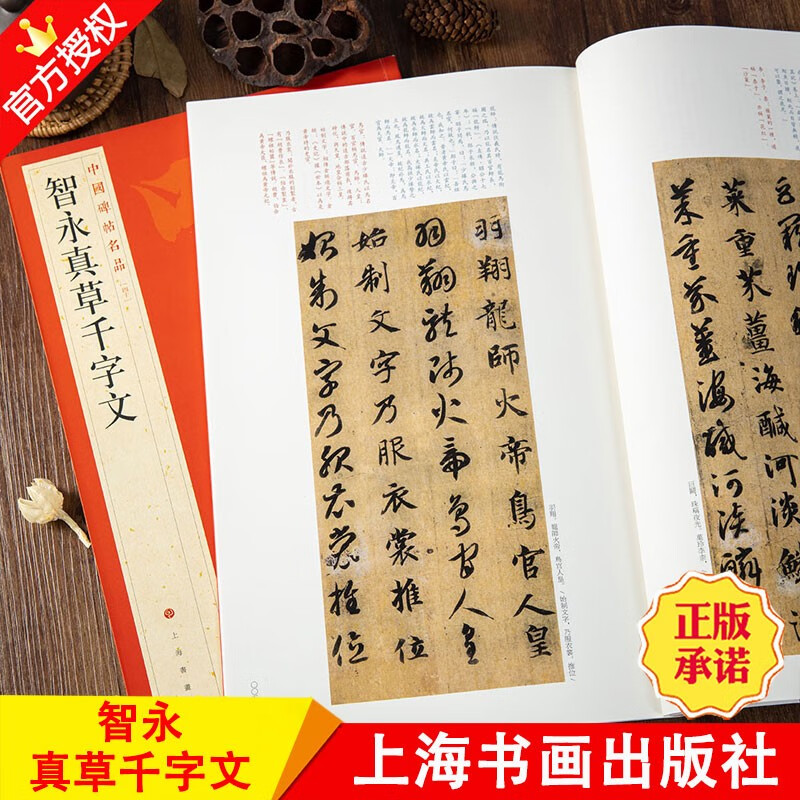!智永真草千字文 中国碑帖名品【四十】原