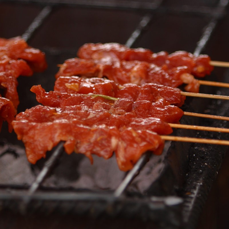 艾克拜尔牛羊肉串 调理15g/100串 羊肉串烧烤食材空气炸锅烤肉 牛肉串100串15g*100