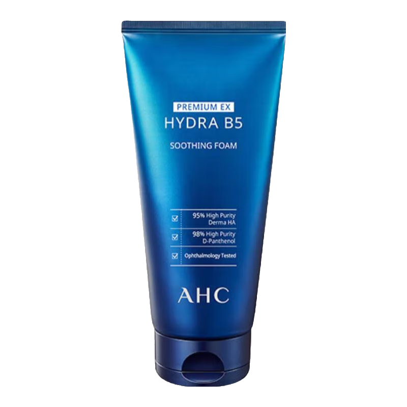 AHCB5玻尿酸水乳洁面护肤品套装 爽肤水 乳液 洗面奶 生日礼物 正装B5洁面180ml