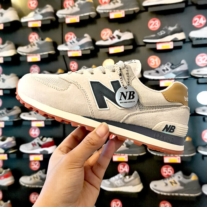 新百伦(new bolune)鞋男new巴倫透气新款574休闲鞋秋冬款复古跑步女鞋