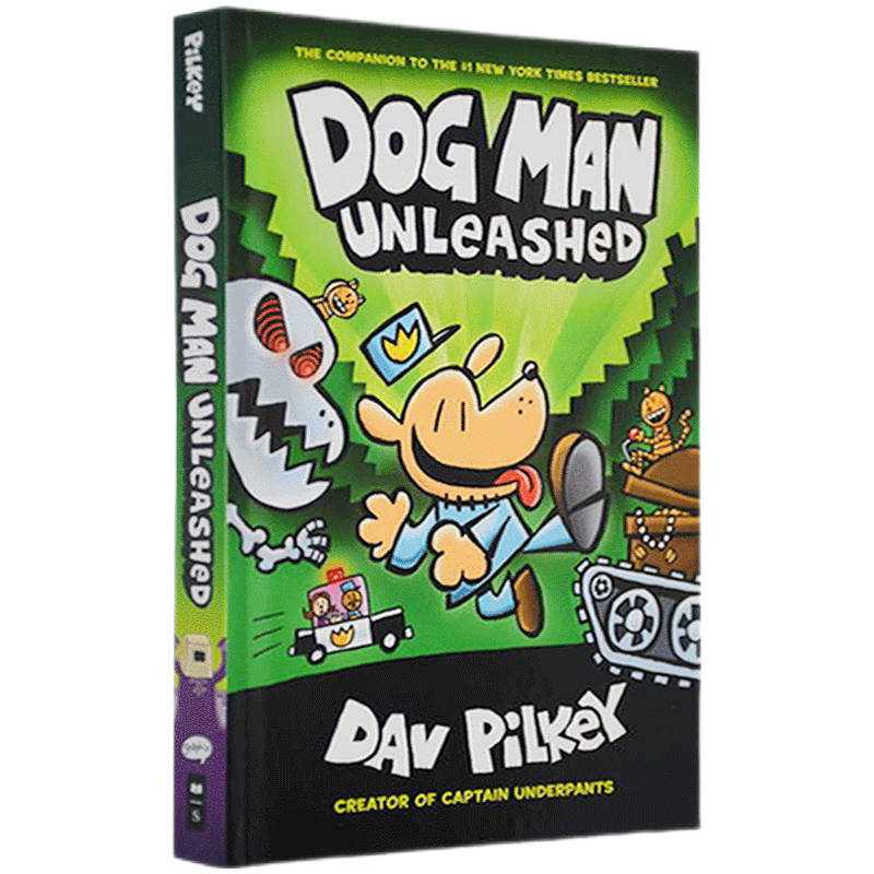 英文原版神探狗狗的冒险2:神探狗狗的解放dog man unleashed