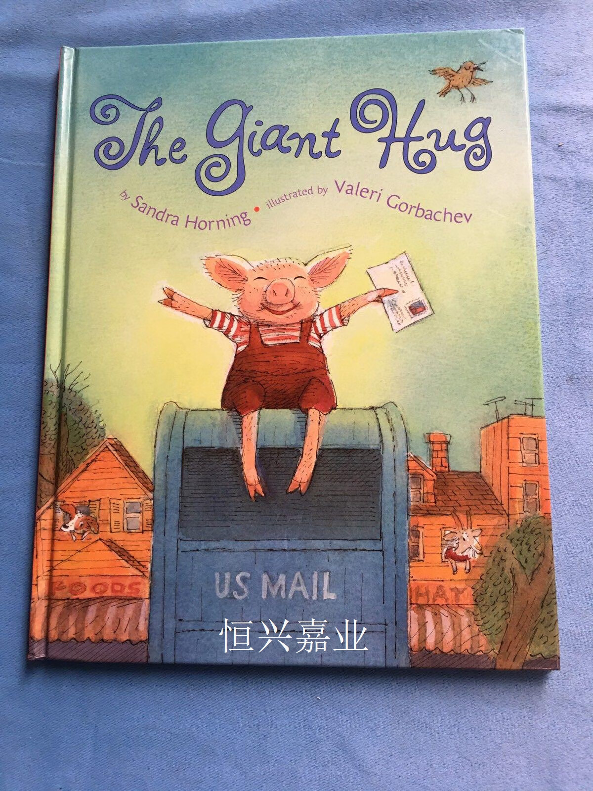 【二手9成新】the giant hug 精装,干净 sandra horning(桑德拉·霍宁