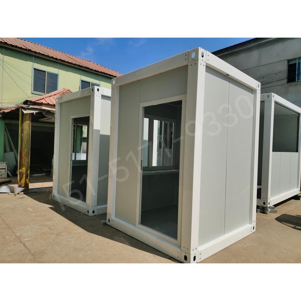 何健弓集装箱移动房定制简易房子小别墅真房成品折叠工地办公室活动