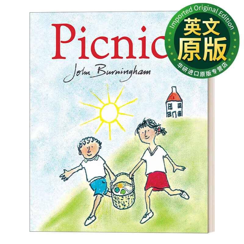 picnic 野餐 约翰 伯宁罕绘本 平装 英文版 英文原版 burningham