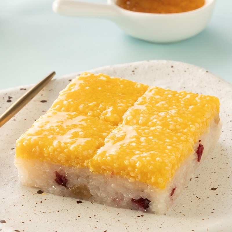 贾国龙功夫菜西贝莜面村黄米凉糕儿童早餐半成品面点生鲜速冻食品预制