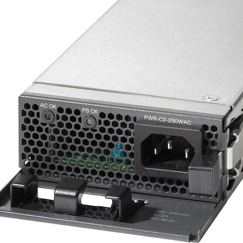 思科(cisco)pwr-c2-250wac 交换机冗余电源模块 250w
