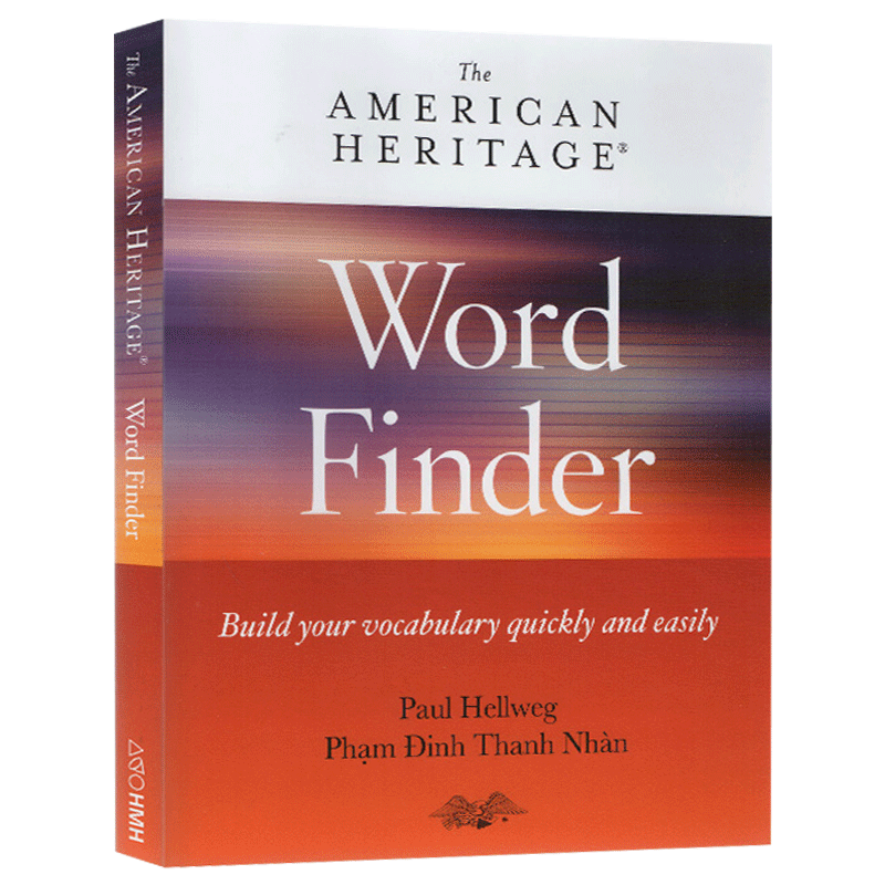 美国传统词典 词汇查找 american heritage word finder 英文版 英英
