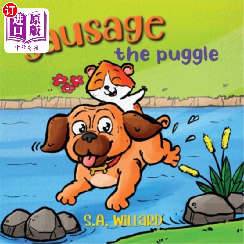 海外直订sausage the puggle 香肠