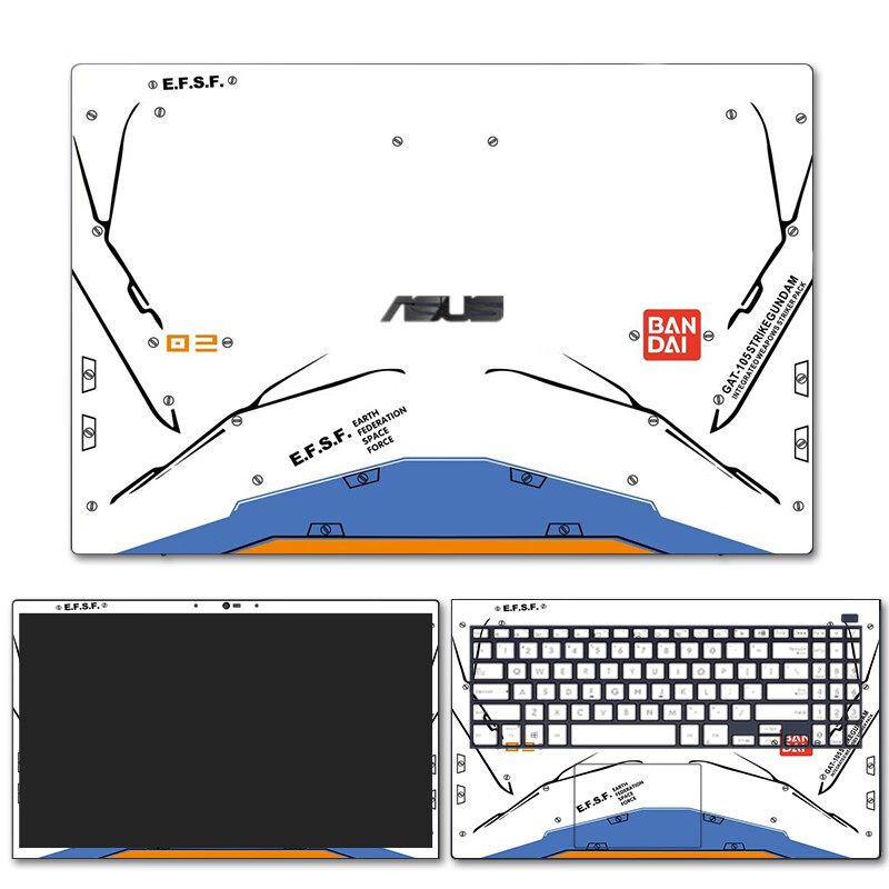 6英寸华硕破晓2贴纸px555c笔记本外壳膜全套机身保护膜电脑免剪贴膜