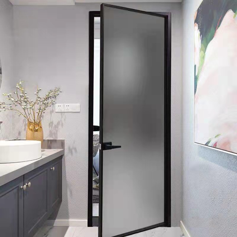 至爱卫生间门厕所门阳台厨房长虹玻璃门钛镁合金厨卫门 16极窄2.