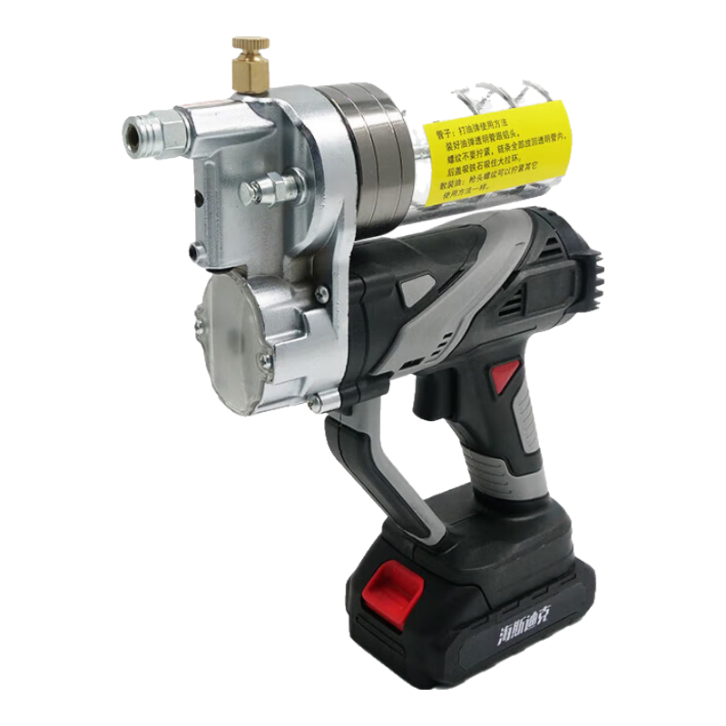 海斯迪克 電動黃油槍鋰電高壓全自動注油器 108款黃油槍 5節(jié)21V 1500mAh