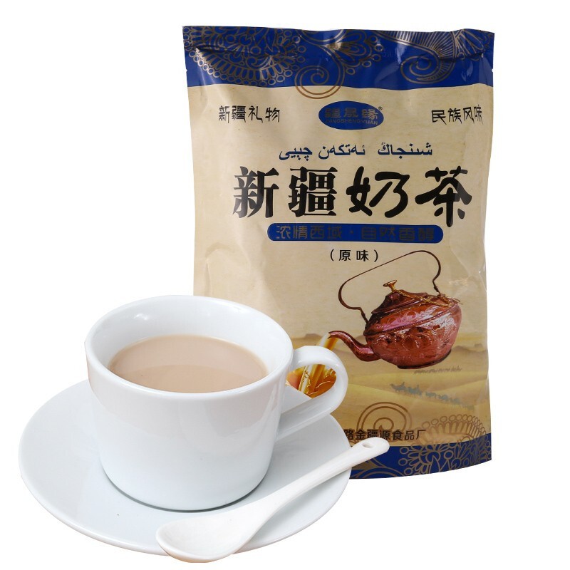 天禾麦田新疆特产奶茶原味咸味16袋小包 原味400g