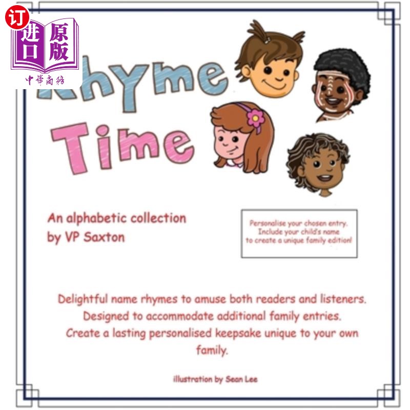 海外直订rhyme time 押韵的时间