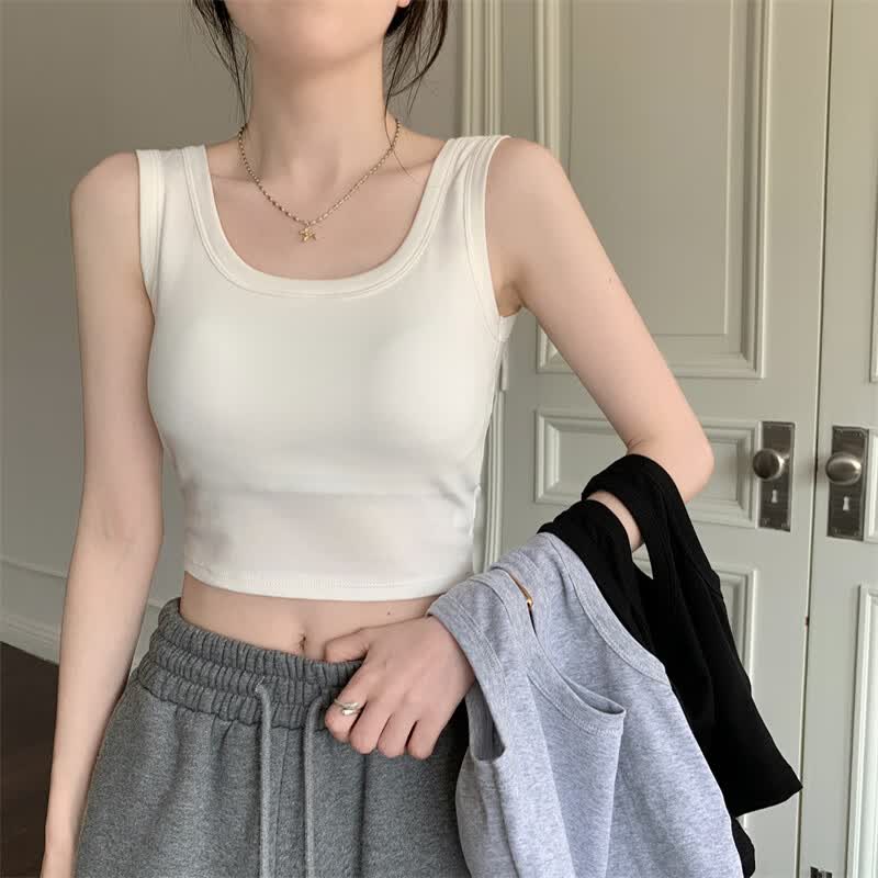 俞兆林（YUZHAOLIN）小吊带背心女带胸垫一体打底纯色棉质内搭外穿薄款抹胸裹胸内衣怎么看?