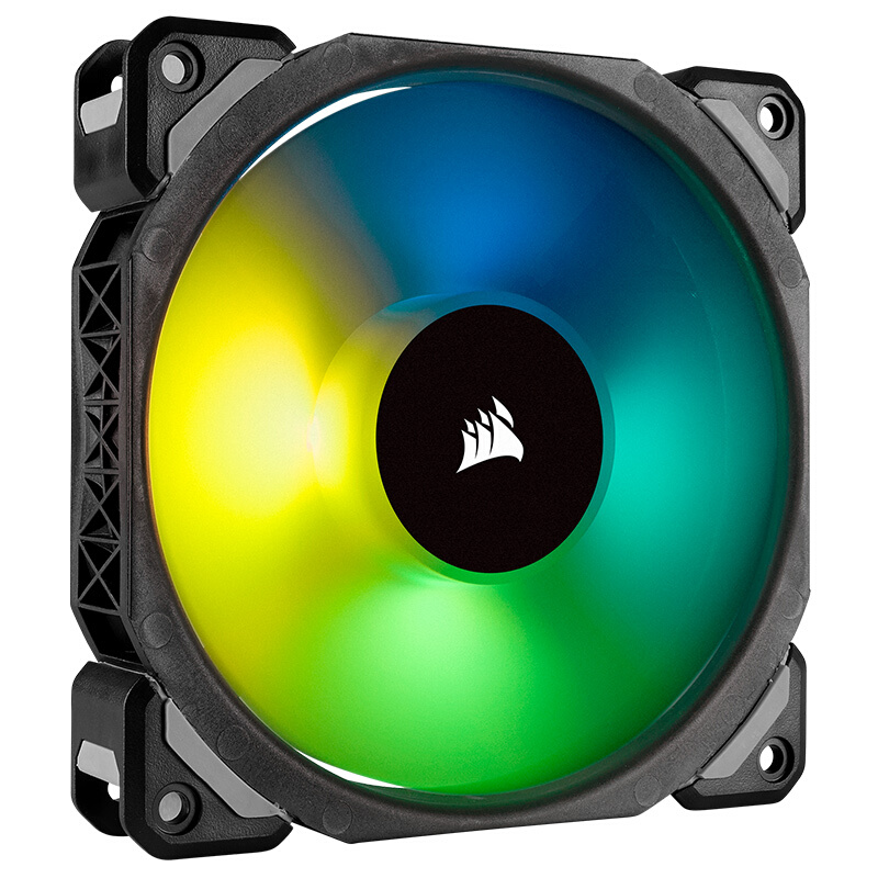 美商海盗船（USCORSAIR） ML120/140mm RGB机箱风扇 磁悬浮PWM炫彩灯光散热器 ML140 PRO RGB 单包