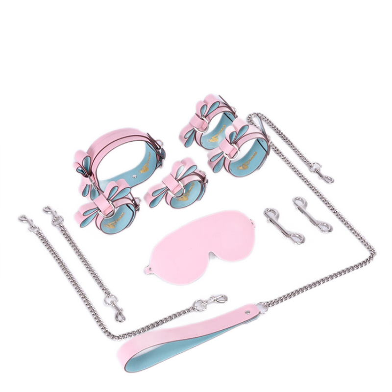 msoul男女床上捆绑手铐脚铐面具趣用品sm手铐项圈惩罚性用具趣情调教