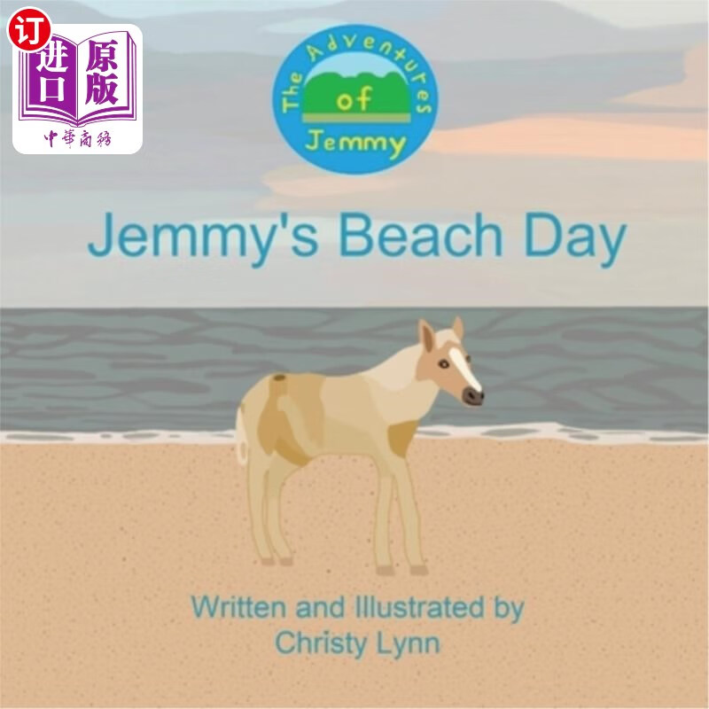 海外直订jemmys beach day 羊头的海滩的一天