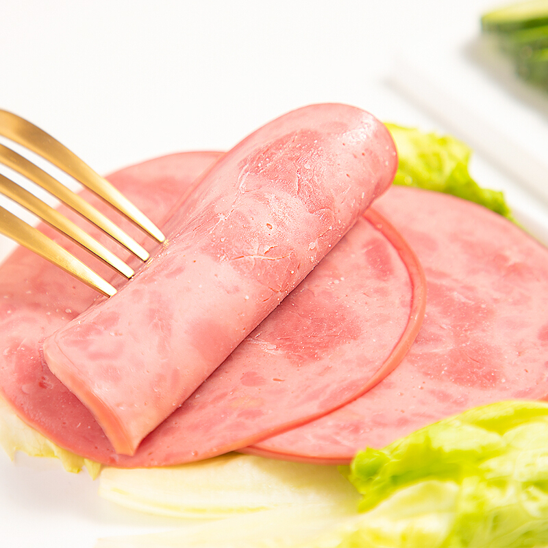 雨润 火腿 牛肉火腿切片180g*2袋 低脂火腿片早餐三明治休闲零食即食