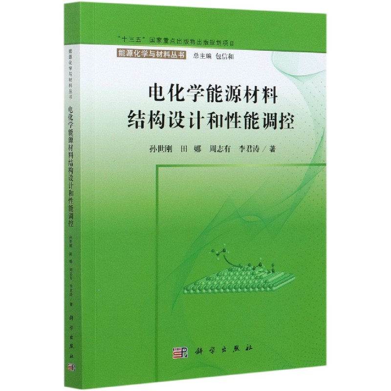 电化学能源材料结构设计和性能调控
