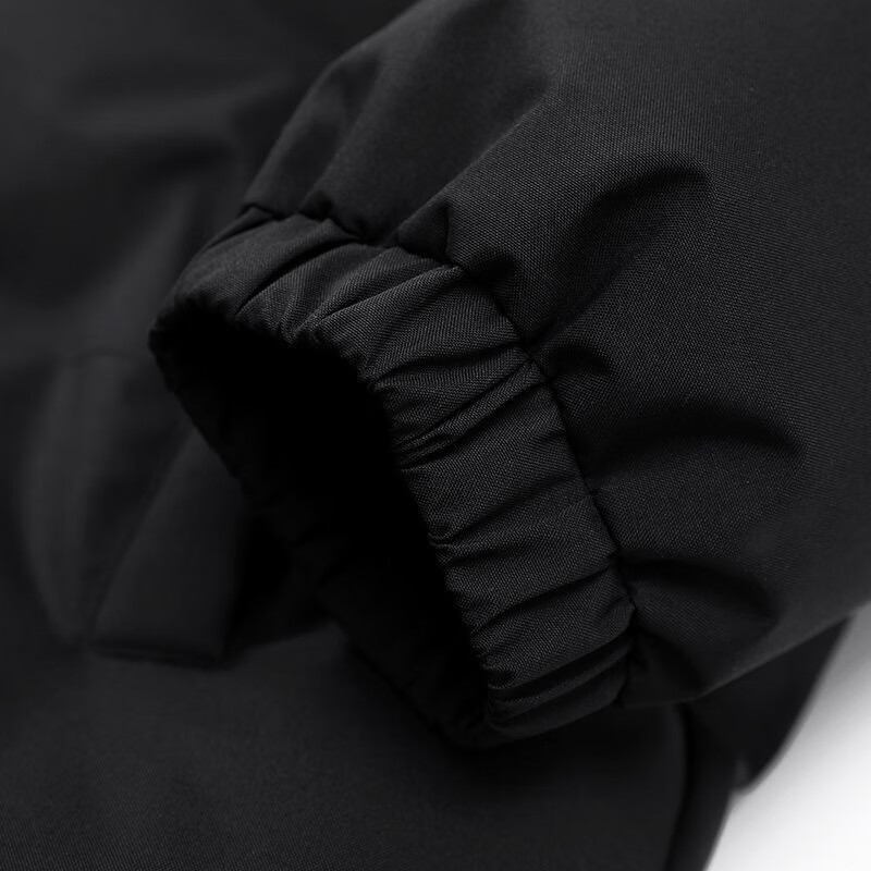 JEEP SPIRIT羽绒棉服男秋冬季2024新款洋气面包棉衣外套冬天加厚棉袄 黑色+面包服【宽松版型】 M 建议【80-100斤】